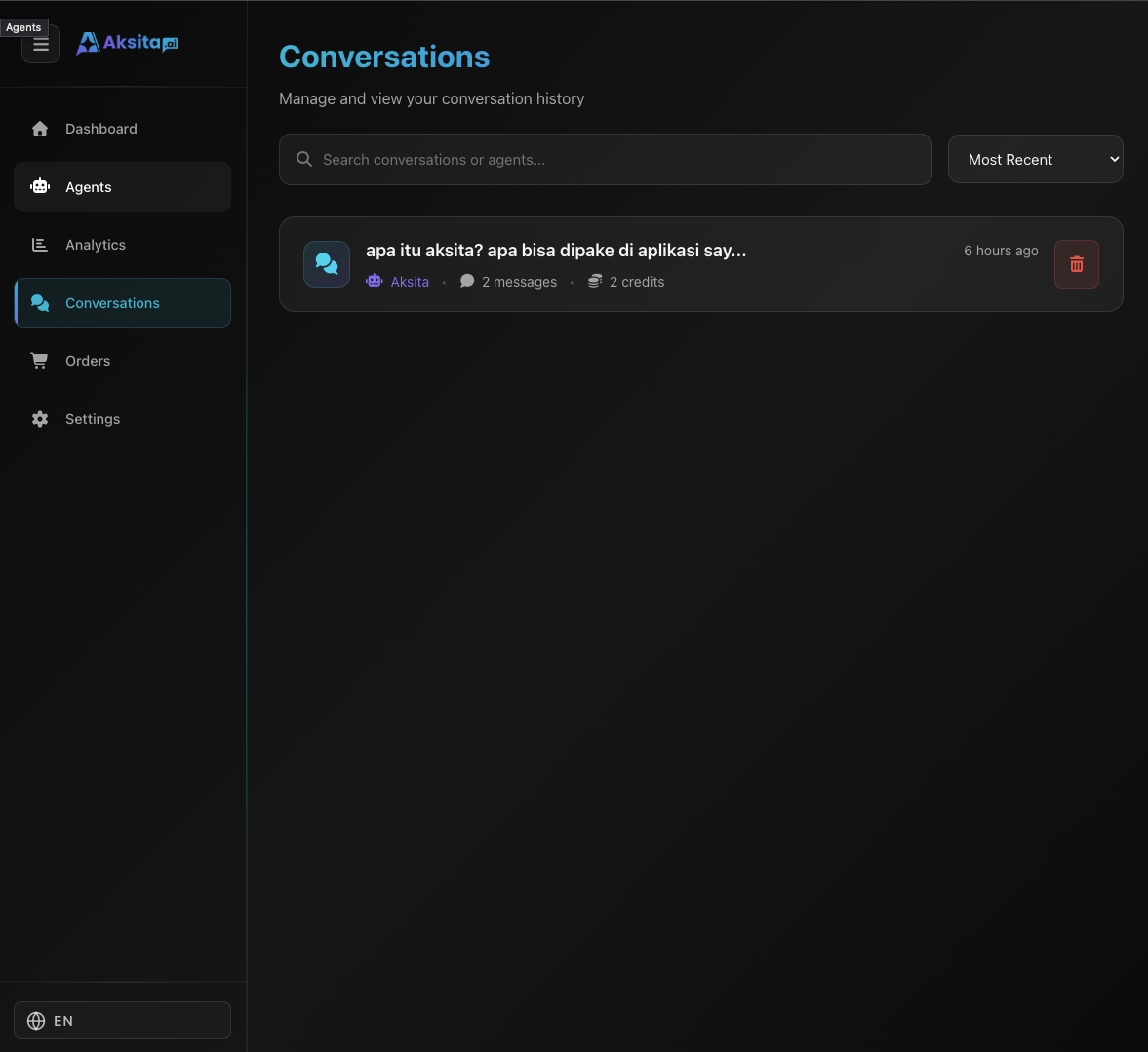 Conversations Detail